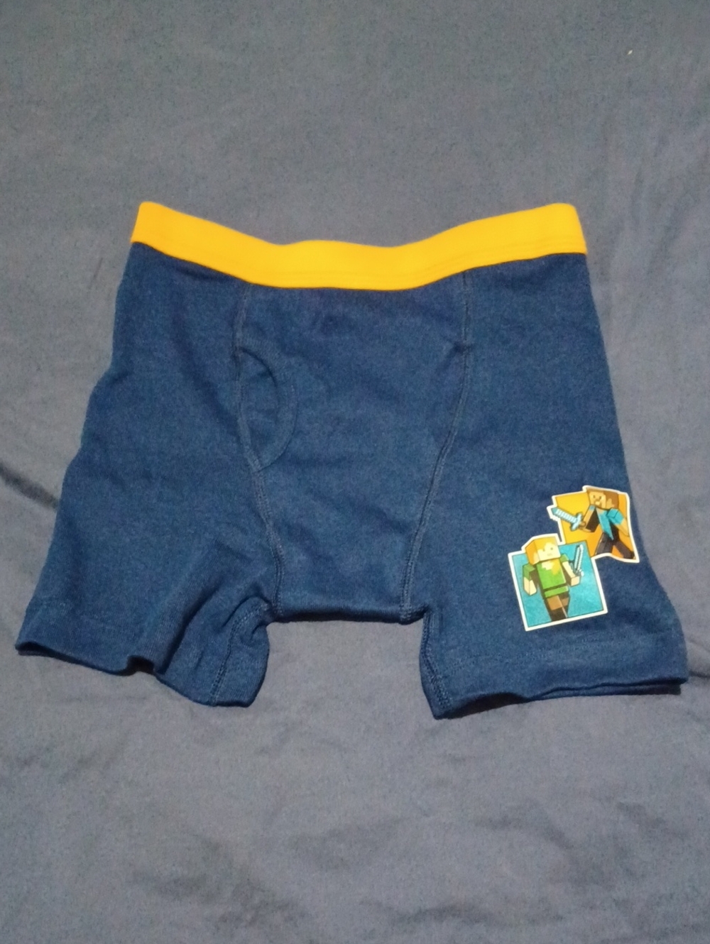 9 Pairs Of Minecraft Underwear For Boys Size 8 - Picture 5 of 12